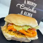 X-Frango com Cheddar