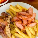 1/4 BRASA SALCHIPAPERO