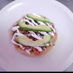 TOSTADA DE CEVICHE PESCADO 🐋😋👌👈