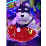 ROSAS ETERNAS #6 -- Bouquet  PELUCHE