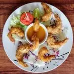 Camarones al coco