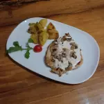 Chicken with Alfredo Sauce