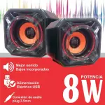 Bocinas WIT PM-210 para Pc