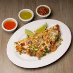 Quesadilla mar y tierra