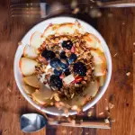 Plato fruta
