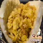 Arepa Con Huevos Pericos