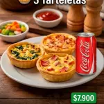 TARTELETAS + BEBIDA