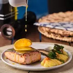 Salmón en mantequilla de Naranja