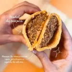 Pastel Paçoca de Carne de Sol FIT