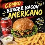 Burger Bacon Americano Combo