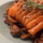 Sashimi de Salmão com Shimeji - 8pç