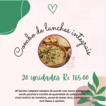 Combo lanches 20 unidades