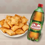PORÇÃO PASTEL COQUETEL + REFRI 1lt