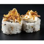 URAMAKI ALHO PORO CRISPY 8 PEÇAS