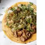 Taco de tripa
