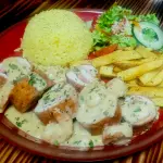 Pollo enrollado