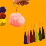 Pompom ou Tessel decorativo