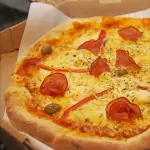 Pizza Lombo-Catupiry (Forno elétrico