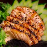 SASHIMI  FLAMBADO 5 UNIDADES