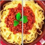 Macarrão a bolonhesa