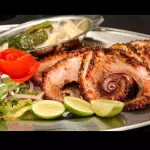 Pulpo zarandeado