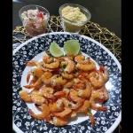 CAMARÃO ALHO E ÓLEO COM ARROZ (2 P)