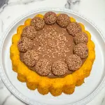 Princess Cake de Cenoura com Chocola