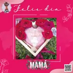 Corazón y rosas