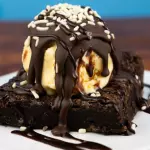 Brownie con Helado