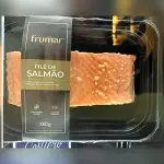 Filé de Salmão com Pele · Porção 350 g