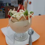 Ensalada de frutas pequeña