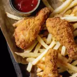 PAPAS + POLLO