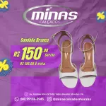 Sandália Branca RF:65517102