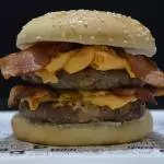 Double bacon burger