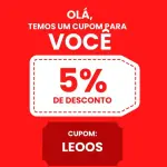 5% DE DESCONTO NA SUA COMPRA