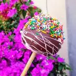 manzana de chocolate
