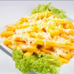 Polenta Frita com Queijo