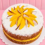 Bolo de coco com Manga-S/Lacto