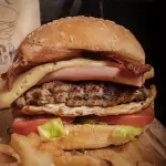Hamburguesa con todo