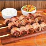 Bacon com carne