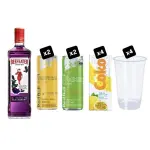 Combo Beefeater Blackberry