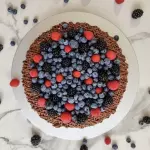 Cheesecake de frutos con nutella