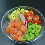 El poke de salmón