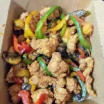 Chicken Poppers Salad