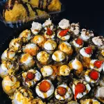 40 Hots + 2 Hot Temaki Salmão