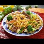CHAOMEIN MIXTO POLLO Y RES