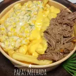 Papas Fritas Mechada Choclo