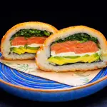 Sushi Burger salmón