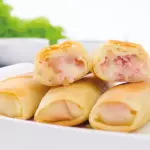 Arrolladitos jamón queso