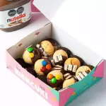 Cookie bites rellenas de nutella x20